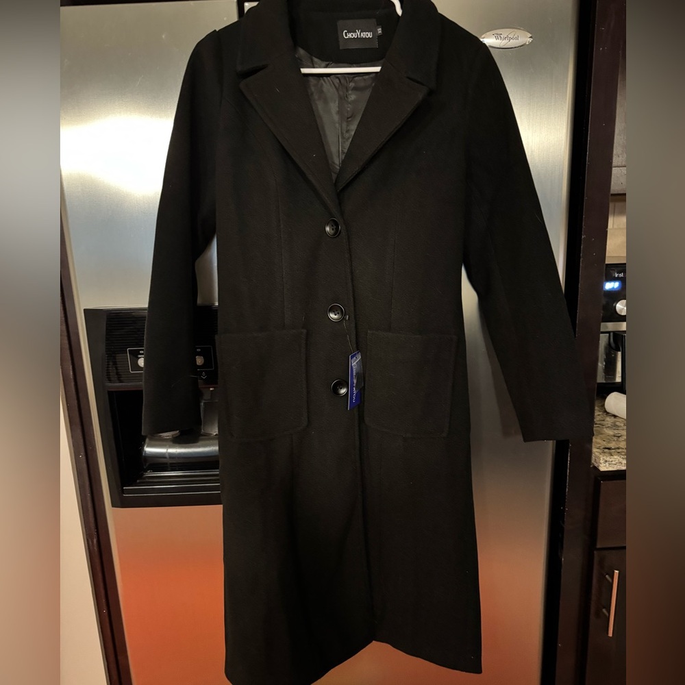 NWT black coat